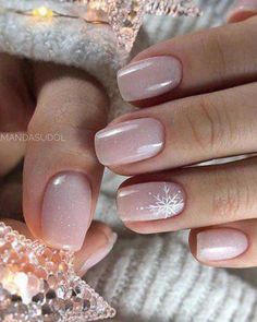 Stars Nails, Christmas Nail Colors, Snow Nails, Snowflake Nail Art, Winter Nails Acrylic, Christmas Gel Nails, Pink Nail Art, Christmas Nail Art Designs, Snowflake Nails