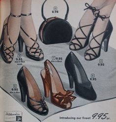 1950 Heels, 1950s Shoes Women, 50's Shoes, 1950 Shoes, 1950s Womens Shoes, 50s Heels, 1950s Heels, 1950s Accessories