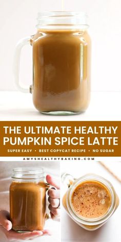 Want more simple pumpkin recipes? This homemade pumpkin spice latte is better than the Starbucks original! This fall drink is gluten-free and clean-eating with a dairy-free option. Extra cozy with that iconic flavor, this Healthy Pumpkin Spice Latte is the BEST! Pumpkin Spice Chai Latte Recipe, Pumpkin Spice Tea Latte, Pumpkin Chai Tea, Healthy Pumpkin Spice Latte, Chai Tea Latte Recipe, Pumpkin Spice Tea, Chai Latte Recipe, Homemade Pumpkin Spice Latte, Chai Tea Recipe