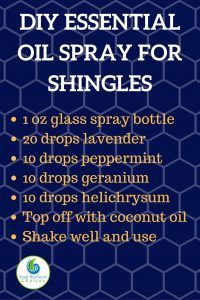 Oils For Shingles, Shingles Pain Relief, Essential Oils For Shingles, Detox Kur