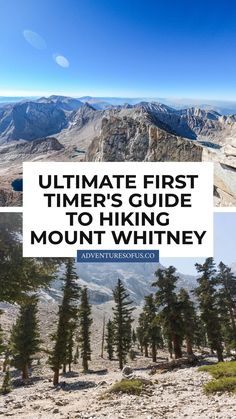 the ultimate guide to hiking mount whitiney