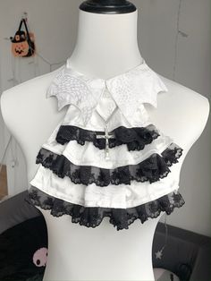 Gothic Detachable Bat Collar Jabot 6 Color Options Bat Collar Pattern, Bat Outfit, Bat Collar, Jabot Collar, Reasons To Smile, Color Options, Bat, Collar, Halloween