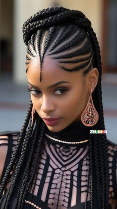 #Curly #curlyhairstyles #Coilyhairstyles #4bcurls #4bcurls #Straighthairstyles #Bald/shavenhairstyles 4b Curls, Coily Hairstyles, Latest Hair Braids, Hair Braid Patterns, Cornrows Braids For Black Women, Braided Hairstyles For Black Women Cornrows, Goddess Braids Hairstyles, African Hair Braiding Styles, Afrikaanse Mode