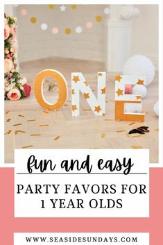 Throwing a birthday bash to celebrate baby's first year? Here are the best ideas for party favors for 1 year olds that they will love. What goes in a goody bag for a one year old party? personalized party favors for one year olds. One year old party favors, party bag ideas for 1 year olds First Birthday Goody Bag Ideas, Party Bag Ideas, Easy Favors, Birthday Treat Bags, Easy Party Favor, 1 Year Baby, 1 Year Birthday, Birthday Goodie Bags