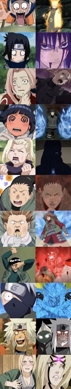 the many faces of naruta