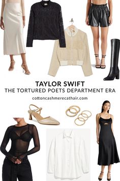 What to Wear to a Taylor Swift Concert: The Eras Tour Outfit Ideas The Tortured Poets Department Taylor Swift Outfit