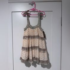 Nwt Effie Eyelet Dress. Size 2t Such A Beautiful Dress! Babydoll Dress Vintage, Free People Eyelet Dress, Sleeveless Lace Patchwork Coquette Dress, Summer Fairy Kei Dress With Doll Collar, Girls Sailor Dress, Plaid Dress Vintage, Summer Fairy Kei Mini Dress, Fairy Kei Doll Collar Summer Dress, Babydoll Shirt