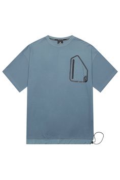 The Nacreous Mixed Media Pocket Tee combines style and versatility with its unique mixed media design and adjustable drawstring hem. Stay comfortable and stylish in this boxy tee that offers customizable fit options. Perfect for any occasion. Body: 100% Cotton Pockets: 100% Nylon Model is 6'3" and wearing a size medium Mixed Media Design, Weathered White, Boxy Tee, Pocket Tee, Media Design, Black Tee, Shirts Tops, Mixed Media, Sleeve Length