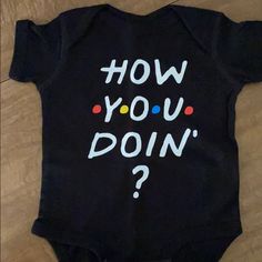 Brand New Baby Onesie. 6months Comes From A Pet Free, Smoke Free Home Black Letter Print Onesie For Playtime, Playful Black Short Sleeve Onesie, Family Matching Black Cotton Onesie, Black Casual Onesie With Graphic Print, Fun Black Cotton Onesie, Family Matching Black Short Sleeve Onesie, Black Short Sleeve Onesie For Family Matching, Funny Fitted Black Onesie, Black Cotton Onesie With Letter Print