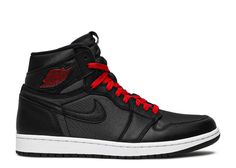 Air Jordan 1 Retro High OG 'Black Gym Red' - Air Jordan - 555088 060 - black/metallic silver/gym red/black | Flight Club Travis Scott Jordan 1, Jordan 1 Black, Buy Sneakers, Perfect Sneakers, Jordan Retro 1, Nike Air Jordan Retro, Air Jordan 1 Retro High Og, Air Jordan 1 Retro High, Air Jordans Retro