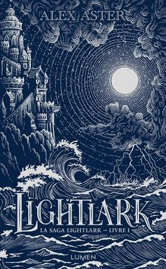 a poster for the light larkr, with an image of a castle in the background