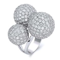 Elegant White Cluster Ring With Round Stone, Elegant Diamond White Dome Ring With Diamond Cut, Elegant Diamond Dome Ring With Diamond Cut, Luxury Diamond Dome Ring, Elegant Diamond Cluster Ring With Round Stone, Luxury Round Dome Diamond Ring, Diamond Cut Dome Ring, Elegant Cluster Ring With Brilliant Cut, Elegant White Gold Dome Promise Ring