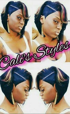 *Cali's Styles* Cali Dolls Hairstyles, Cali's Dolls Hairstyles, Dolls Hairstyles, Weave Bob, Short Weave Hairstyles, 27 Piece, Short Haircut Styles, Mohawks, Weave Styles