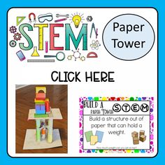 Boat Stem Challenge, Bridge Stem Challenge, Stem Bridges, Paper Roller Coaster, Paper Tower, Build A Bridge