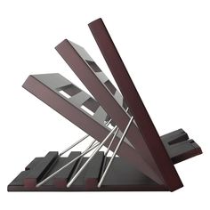 an abstract sculpture is shown against a white background