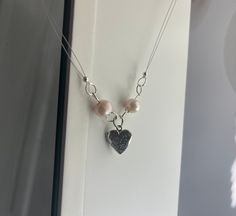 Heart Locket pendant choker necklace with adjustable silver chain. Locket opens and can hold a small photo. Adjustable Metal Necklace With Heart Pendant, Heart Choker Necklace With Adjustable Chain As Gift, Heart Shaped Choker Necklace With Adjustable Chain For Gift, Adjustable Open Heart Necklace With Adjustable Chain, Adjustable Open Heart Necklace, Heart Charm Choker Necklace As Gift, Heart Charm Choker Necklace For Gift, Adjustable Locket Pendant Necklaces, Adjustable Metal Necklace With Heart Charm