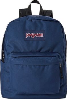 Casual School Backpack With Logo Patch, Daily Use Backpack With Logo Patch, Back To School Standard Backpack With Logo Patch, Blue Travel Bag With Logo Patch, Casual Navy School Backpack, Casual Everyday Backpack With Logo Patch, Standard School Backpack With Logo Patch, School Backpack With Logo Patch, Casual Blue Bags With Logo Patch