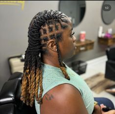 Black Women Dreads Styles, Cute Dreads Styles, Bun Loc Styles For Women, Summer Loc Styles, Loc Ponytail Styles Black Women, Long Dreads Styles For Women, Locs Hairstyles For Women Dreadlocks, Cute Loc Styles For Women