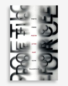 a book cover with black and white text