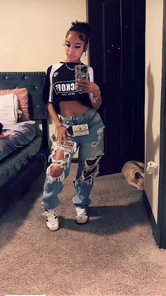 Street Style Outfits Casual, Clueless Outfits, Fasion Outfits, Cute Lazy Outfits, Swag Outfits For Girls, Cute Swag Outfits