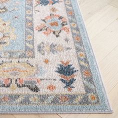 Rug Height: 1/8" Weave: Power Loomed Content: 52% Polypropylene, 36% Jute, 12% Polyester Backing: Jute Origin: Turkey Style: Transitonal Machine Washable: NO NonSlip: NO Area Rug Runners, Antique Farmhouse, Blue Ivory, Colorful Furniture, Power Loom, Grey Area Rug, Rug Design, Neutral Colors, Beautiful Rug