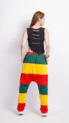 FREE SHIPPING Joggers Star Sweatpants Pattern Costumes harem Hip hop Pants JKP3422 Casual Multicolor Baggy Harem Pants, Casual Drop Crotch Pants For Festival, Casual Drop Crotch Harem Pants For Festivals, Baggy Multicolor Harem Pants, Casual Multicolor Harem Pants, Sweatpants Pattern, Star Sweatpants, Hip Hop Pants, New Pant