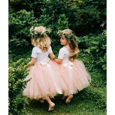 Tutu En Tulle, Girls Tulle Skirt, Blush Bridesmaids