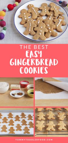 the best easy gingerbread cookies recipe for christmas and new year's eves