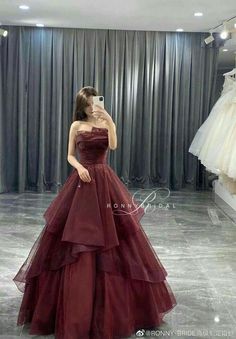 Asian Prom Dress, Debut Gowns, Debut Dresses, Nature River, Gowns Dresses Elegant, 파티 드레스, Princess Ball Gowns, Prom Dress Inspiration, Casual Styles