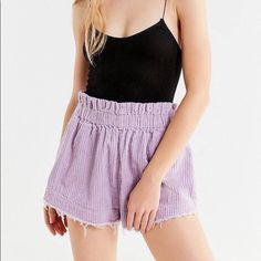 Purple Corduroy Shorts With Stretch Waistband Never Worn Urban Outfitters Shorts, Corduroy Shorts, Color Purple, Urban Outfitters, Outfit Ideas, Womens Shorts, Purple, Women Shopping, Clothes