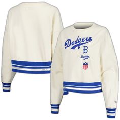 Dodgers Fan, Vintage Display, Los Angeles Dodgers, Brand Tags, Knit Cuff, Workout Gear, Pullover Sweatshirt, Appliques, Mlb