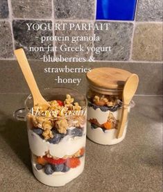 Breakfast Healthy Recipes, Yogurt Parfait