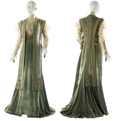 Elven Clothing, House Of Worth, Tea Gown, Jeanne Lanvin, Old Fashion, Edwardian Fashion, Moda Vintage