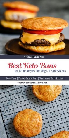 Keto Buns, Best Keto Bread, Desserts Keto, Postre Keto, Keto Diet Menu, Diet Vegetarian, Low Carb Bread, Keto Desserts, Keto Diet Meal Plan