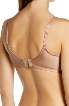 This lightweight yet powerful bra is designed to lift the bustline up to one inch, while a wire-free band contours to your body so it never pinches or restrains. Partially lined 55% nylon, 45% spandex Hand wash, line dry Imported Contoured Underwire Bra With Removable Pads, Full Coverage Shaping Nursing Bra, Full Coverage Shaping Nursing Bra With Padded Cups, Shaping Full Coverage Nursing Bra With Padded Cups, Contoured Full Coverage Padded Bra, Supportive Seamless Underwire Nursing Bra, Supportive Full Coverage Bra With Padded Cups, Supportive Full Cup Bra With Removable Pads, Contoured Full Coverage Nursing Bra