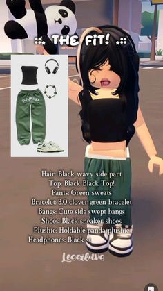 Code Clothing, Pic Code, Side Bangs Hairstyles, Latina Outfit, Black Hair Roblox, Baddie Fits, Hairstyles For Layered Hair, Girl Code