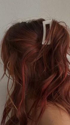 Rambut Brunette, Dyed Red Hair, Vejle, Vlasové Trendy, Pretty Hair Color, Hair Stylies, Hair Dye Colors, Dye My Hair