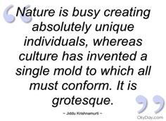 a quote on nature and its meaning