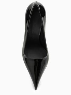 Step out in style with these stunning black patent leather pumps. The sleek pointed design, designer heel, and luxurious leather sole make these pumps a must-have for any fashion enthusiast. Whether you're dressing up for a night out or adding a touch of elegance to your everyday look, these pumps are sure to turn heads and elevate your style. Indulge in the luxury of these designer pumps and experience the comfort and sophistication they offer. With their timeless design and high-quality crafts Black Patent Leather Pumps, Designer Pumps, Fashion Enthusiast, Patent Leather Pumps, Designer Heels, Black Pumps, Black Patent Leather, Leather Pumps, Designer Sunglasses