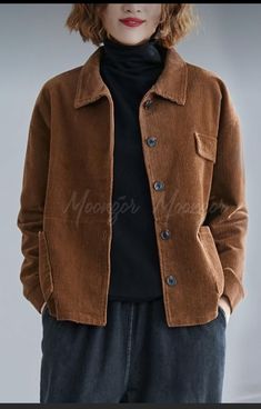 Classic Wardrobe Outfits, Creative Clothes, Linen Fashion, Wardrobe Outfits, Easy Trendy Outfits, Lovely Clothes, Brown Jacket, Casual Coat