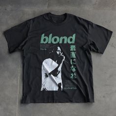 Frank Ocean BLOND Short Sleeve T Shirt   Blond t shirt   Gift   Music   Vintage look   Trends Original design   y2k   cool t shirt Easy 30 day return policy Frank Ocean T Shirt Design, Frank Ocean T Shirt, Frank Ocean Shirt, Frank Ocean Blond, Music T Shirts, Grafic Tees, Ocean Shirt, Y2k T Shirt, Shirt Prints