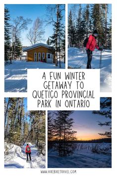 A fun winter getaway to a cabin in Quetico Provincial Park, NW Ontario