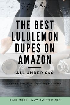 CRZ Yoga - 10 Under $40 Lululemon Dupes On Amazon Prime - Align Leggings, Joggers & Tanks Amazon Leggings, Best Joggers, Align Leggings, Crz Yoga, Strappy Sports Bras, Leggings Shorts, Low Impact Workout, Outfit Trends