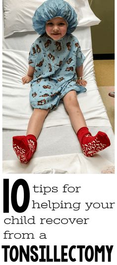 Tonsillectomy Recovery Tips For Children - I Can Teach My Child! Best Soft Foods, Get Well Soon Basket, Surgery Recovery Gift