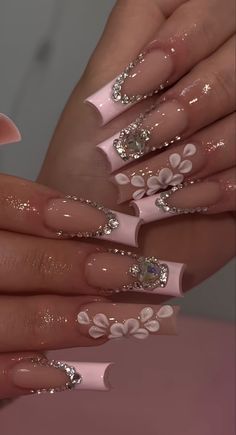 #birthdaynails #nailart #naildesigns #nailsofinstagram #nailinspiration #nailgoals #nailswag #naillove #nailaddict #nailfashion #nailtrends #nailstyle #nailspiration #nailsoftheday #nailsonfleek #nailstagram #nailsofig #nailsoftheweek #nailsoftheday #nailsoftheweek #nailsoftheday #nailsoftheweek #nailsoftheday #nailsoftheweek #nailsoftheday #nailsoftheweek #nailsoftheday #nailsoftheweek #nailsoftheday #nailsoftheweek #nailsoftheday #nailsoftheweek #nailsoftheday #nailsoftheweek #nailsoftheday #n Beautiful Light Pink Nails, Cute Long Gel Nails, Nail For Quinceanera, Cute Rose Gold Quince Nails, Saturn Gem Nails, Ball Gown Nails, Pink Quinceanera Nails Long, Nail Inspired Coffin, Blush Quince Nails