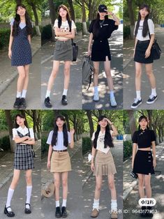 Archive site❤️ Japanese Styles Clothes, Outfit Ideas For 5'0 Height, Easy Outfits For Summer, Summer In Korea Outfits, Concert Outfit Simple, Summer Outfits Japanese, Japanese Street Fashion Summer, Xbox Profile Pictures, Japanese Summer Outfits