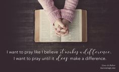 two people holding hands over an open book with the words don't worry about anything, instead, pray about everything