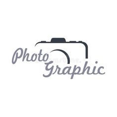 a camera logo with the word photo graphic on it royalty illustration stock images and clippings