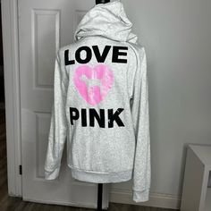 Limited Release Pink Originals Collections Full Zip Sequins/Bling Hoodie! This Hoodie Is The Hardest To Come By Of The Collection! Size M Brand New W/ Tags! Bling Hoodie, Pink Victoria Secret, Full Zip Hoodie, Vs Pink, Victoria Secret, Zip Hoodie, Victoria Secret Pink, Pink Ladies, Victoria's Secret