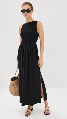 Hill House Home Cosima Nap Dress | Shopbop Hill House Home, Nap Dress, Hill House, House On A Hill, House Dress, Pullover Designs, Jersey Fabric, Round Neckline, New Arrivals